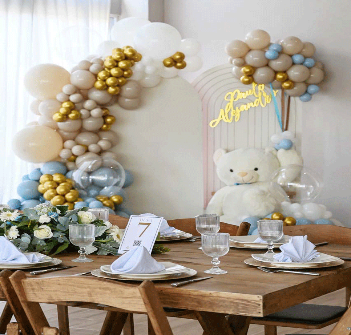 Bautizo organizado en Sakura Jardín y Salón Metepec
